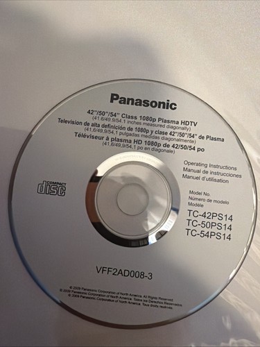 Panasonic 1080p plasma - panasonic,